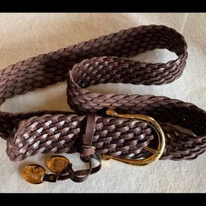 Michael Kora leather belt.